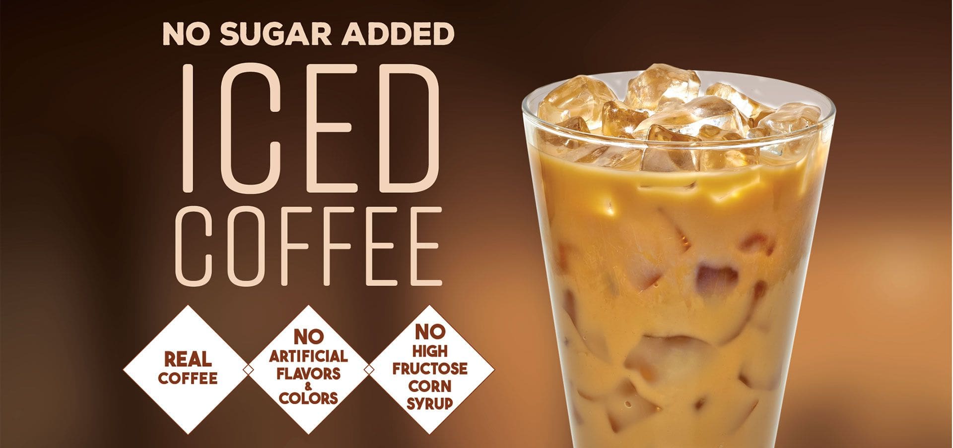 no sugar added iced coffee
